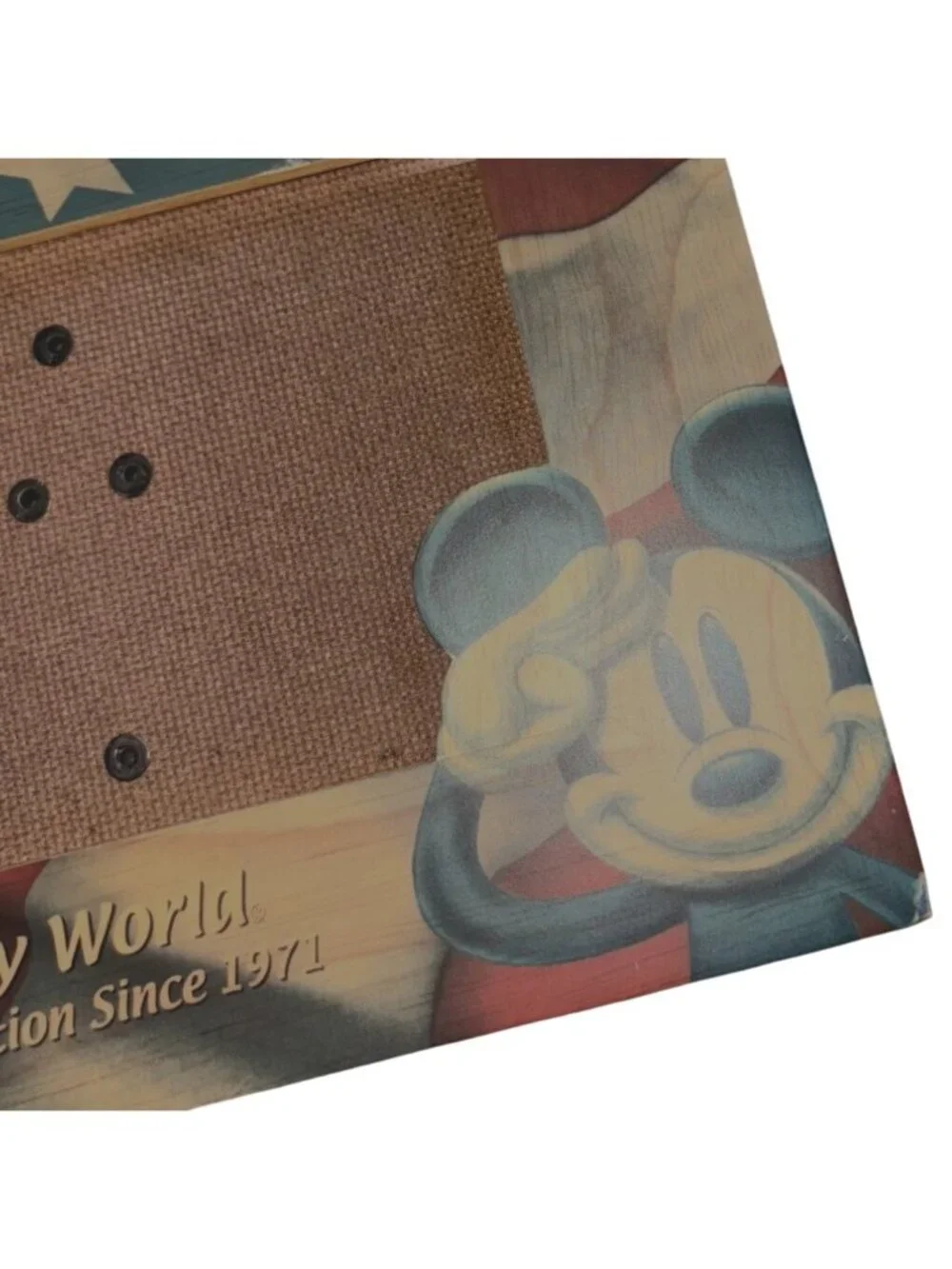 Walt Disney World*An American Tradition Mickey Mouse*USA Flag Picture Frame*4x6-